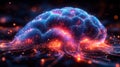 Neural Network Visualization in 3D Brain Model Generative AI