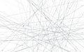 Neural Networks. Science background. Artificial intelligence and deep learning concept. Lines and Nodes connected into cells Royalty Free Stock Photo