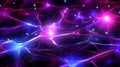 Neural patterns network abstract background Royalty Free Stock Photo