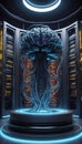 Neural Symphony: A Biomechanical Overture in Data Artistry. AI generate