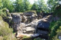 Neurathen Castle at rocks Bastei in Rathen, Saxon Switzerland