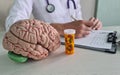 Neurologist writes prescription for neuropsychiatric pills