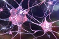 Neuron, brain cell Royalty Free Stock Photo