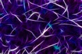 Neuron brain cells background