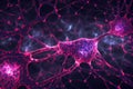 Neuron cells with light impulses