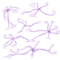 Neuron cells. Vector simple design illustartion Royalty Free Stock Photo