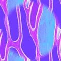 Neuron System. Scientific Ornate Texture. Neuron System Picture. Cartography Fractal Pattern. Imaginary Swirled Background.