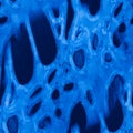 Neuron Texture. Geometric Spiral Pattern. Neuron Anatomy Texture. Funky Fractal Background. Chaotic Print. Cosmic Navy Colors.