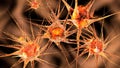 Neuronal Network Royalty Free Stock Photo