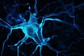Neurons abstract background Royalty Free Stock Photo