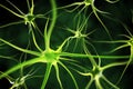 Neurons abstract background