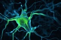 Neurons abstract background