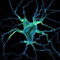 Neurons abstract background