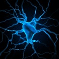 Neurons abstract background