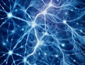 Neurons background. Abstract illustration Royalty Free Stock Photo