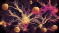 Neurons, brain cells, neural network