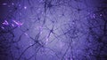 Neurons in brain. 3D looping animation of neural network