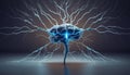Neurons and electrical signals: how the brain processes and stores information, Generative AI