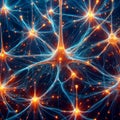 Concept of interconnected neurons firing