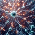 Concept of interconnected neurons