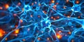 Neurons transmit signals between each other via chemical processes called neurotransmitters