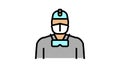 neurosurgery subspecialties doctor color icon animation