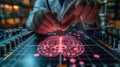 Neurotech Progress: microchip integrates seamlessly into holographic human brain
