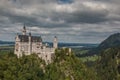 Neuschwanstein, beautiful castle in Bavaria Royalty Free Stock Photo