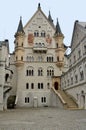 Neuschwanstein castle, Bavaria, Germany Royalty Free Stock Photo