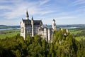 Neuschwanstein Castle, Bavaria Germany wide shot