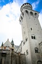 Neuschwanstein Castle in Baviera, Germany Royalty Free Stock Photo