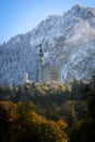 Neuschwanstein Castle in Baviera Royalty Free Stock Photo