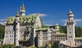 Neuschwanstein Castle in Germany. Klagenfurt. Miniature Park