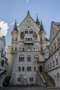 Neuschwanstein castle in Hohenschwangau