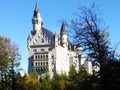 Neuschwanstein Castle is magnificent and majestic Royalty Free Stock Photo