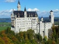 Neuschwanstein Castle is magnificent and majestic Royalty Free Stock Photo