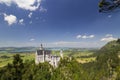 Neuschwanstein Castle (New Swanstone Castle) Royalty Free Stock Photo