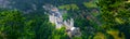 Neuschwanstein castle in summer,Bavaria, Germany Royalty Free Stock Photo