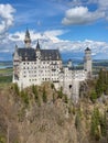 Neuschwanstein Castle, a 19th-century palace on the foothills of the Alps