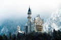 Neuschwanstein, Fuessen, Allgau Royalty Free Stock Photo