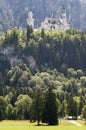 Neuschwanstein with way