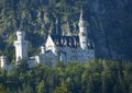The Neuschwansteincastle ist the landmark of bavaria Royalty Free Stock Photo
