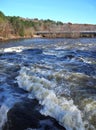 Neuse River below Dam at Falls Lake State Recreation Area