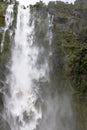New Zealand South Island - Waterfalls at Milford Sound Royalty Free Stock Photo