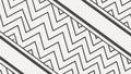 Neutral chevron pattern, subtle zigzag design with soft color tones vector design Generative AI Royalty Free Stock Photo
