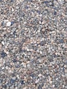 Neutral  color rocks and pebbles nature Royalty Free Stock Photo