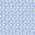 Neutral floral ornament. blue lilac tone