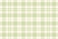 Neutral plaid texture seamless, material pattern check vector. Customized tartan background textile fabric in light and ivory Royalty Free Stock Photo