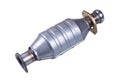 Exhaust system neutralizer isolated on a white background Royalty Free Stock Photo