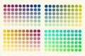 Neutrals color palette, procreate swatches, workpiece icons